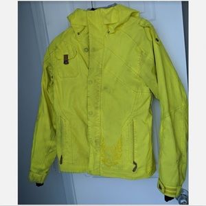 Oakley Ski Snow Jacket - Women's Blazing Yellow, S